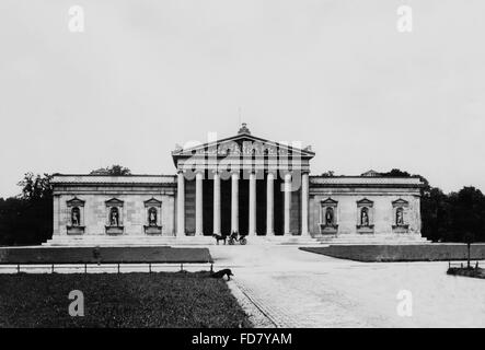 Koenigsplatz (King`s Square) in Munich around 1900 Stock Photo